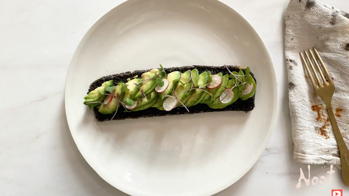 Seeded Black Rice Bread