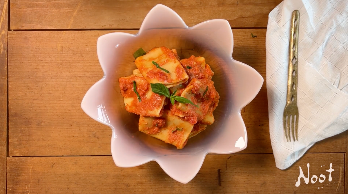 Spicy Vodka Rigatoni