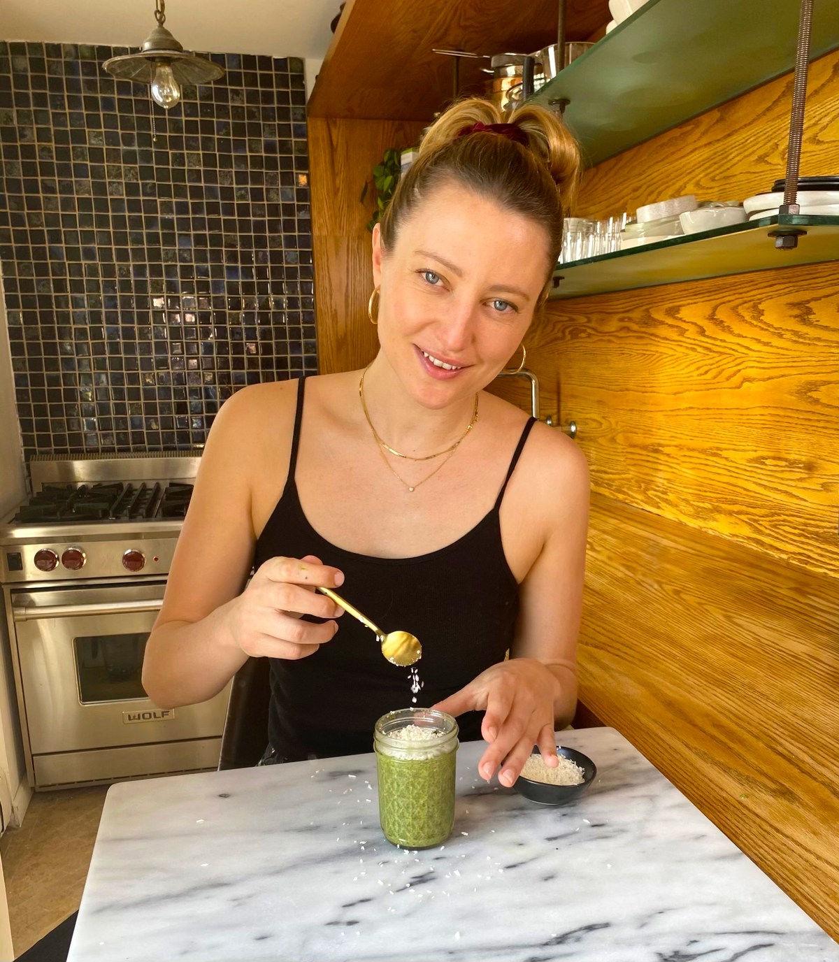 Matcha Chia Pudding